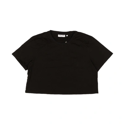 Opening Ceremony Black Blank Oc Cropped Short Sleeve T-shirt In Multi