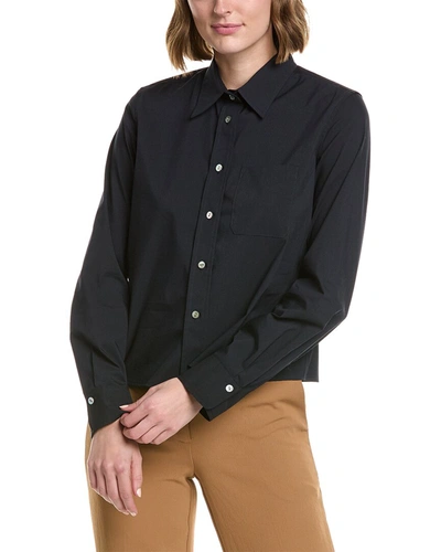 Vince Slim Fitted Shirt In Blue