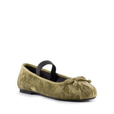 Shop Seychelles Women's Somebody New Flat Shoes In Olive In Green