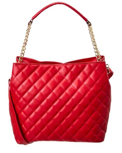Shop Persaman New York Romi Quilted Leather Tote In Red