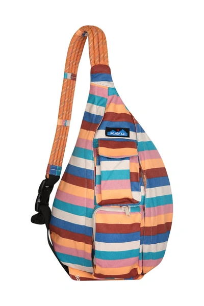 Shop Kavu Rope Bag In Sweet Stripe In Multi