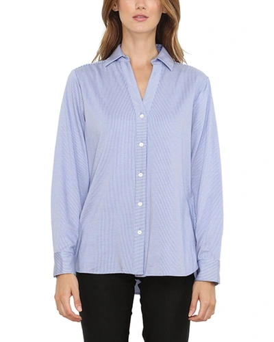 Shop Hinson Wu Bridgette Shirt In Blue