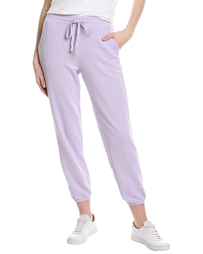 Shop Michael Stars Ray Relaxed Jogger Pant In Purple
