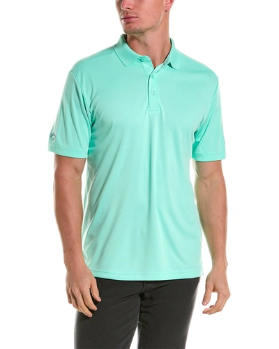 Shop Callaway Tournament Polo Shirt In Green