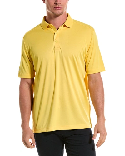 Shop Callaway Tournament Polo Shirt In Yellow