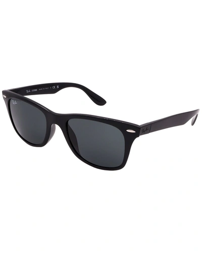 Shop Ray Ban Unisex Rb4195f 52mm Sunglasses, Black