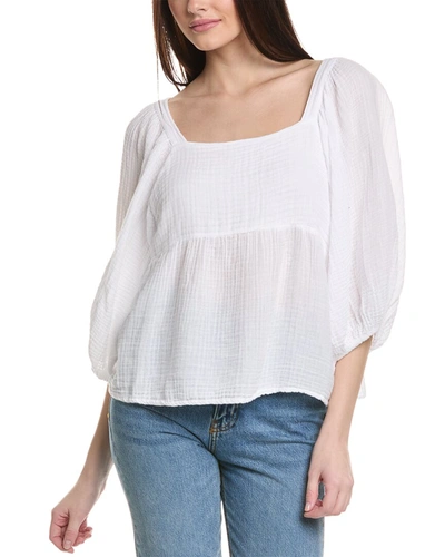 Shop Michael Stars Patsy Top In White
