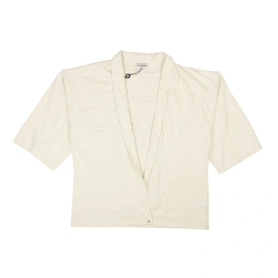 Opening Ceremony White Cotton Blank Jersey Kimono In Multi