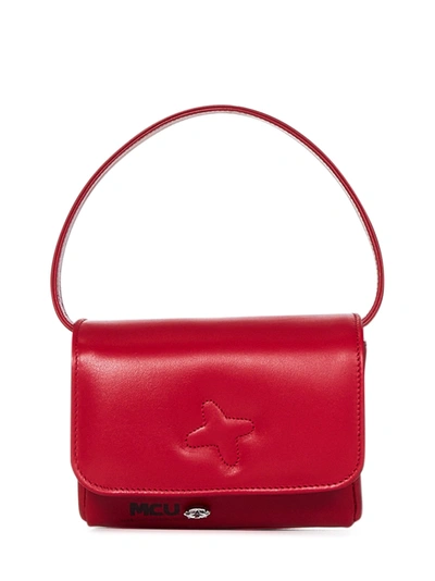 Shop M.c.u Marco Cassese Union M.c.u. Mini Handbag In Rosso