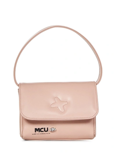 Shop M.c.u Marco Cassese Union M.c.u. Mini Handbag In Rosa