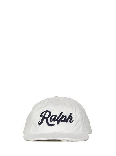 Shop Polo Ralph Lauren Poloralph Lauren Hat In Bianco