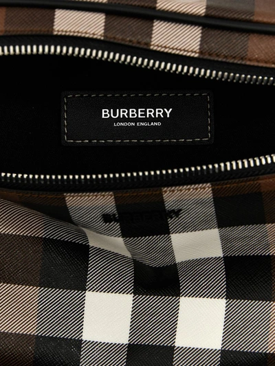 Shop Burberry 'cason' Fanny Pack In Brown