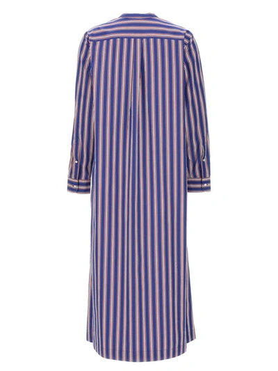 Shop Polo Ralph Lauren Striped Dress In Multicolor