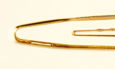Shop Sacai 3-piece Hair Clip Set In Gold