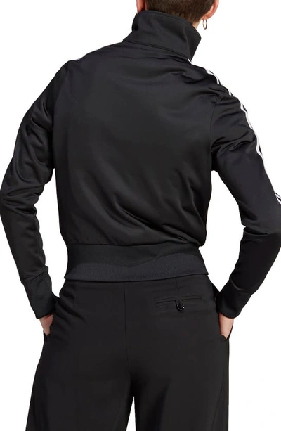 Adidas Originals Firebird Tt Pb Woman Sweatshirt Black Size 4 Recycled Polyester In Black