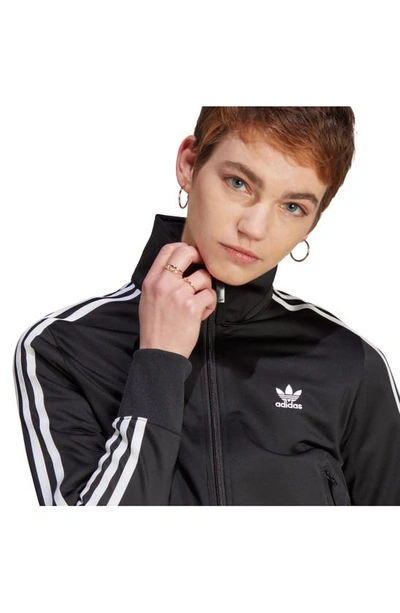 Adidas Originals Firebird Tt Pb Woman Sweatshirt Black Size 4 Recycled Polyester In Black