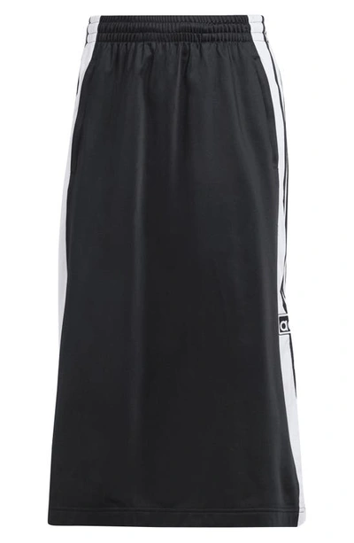 Shop Adidas Originals Adibreak Midi Skirt In Black