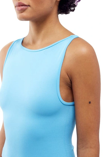 Shop Bdg Urban Outfitters Rib Crop Tank In Norse Blue