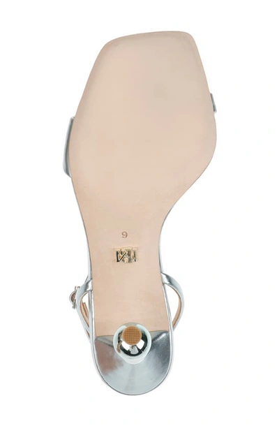 Shop Badgley Mischka Collection Ivette Ii Ankle Strap Sandal In Soft Mint