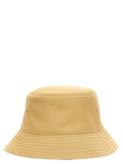 Shop Burberry Reversible Bucket Hat In Beige