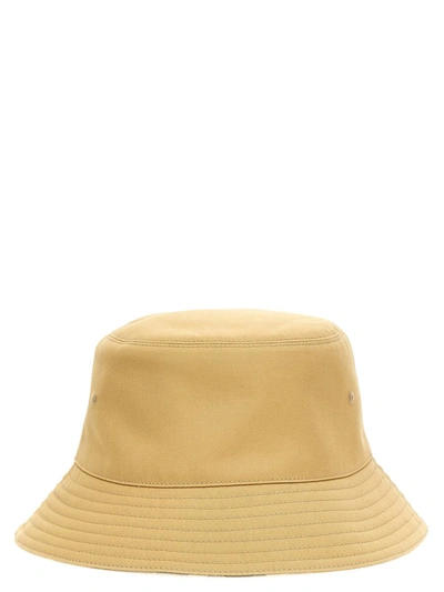 Burberry Men Reversible Bucket Hat In Beige