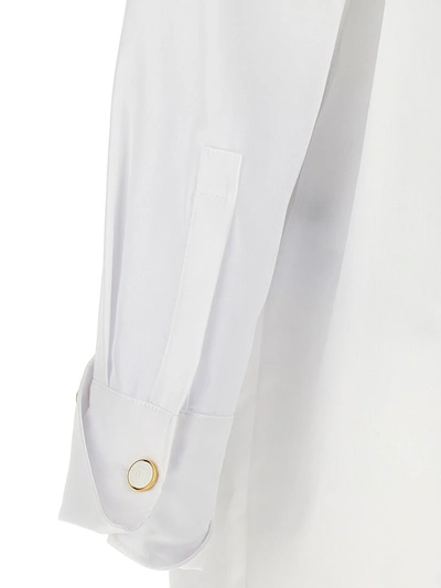 Shop Elisabetta Franchi Pocket Shirt In White