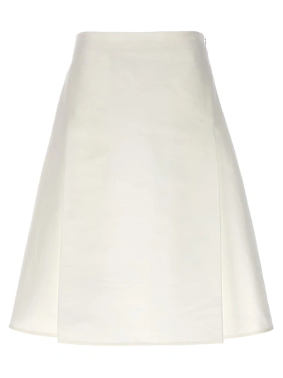 Shop Marni A-line Skirt In White
