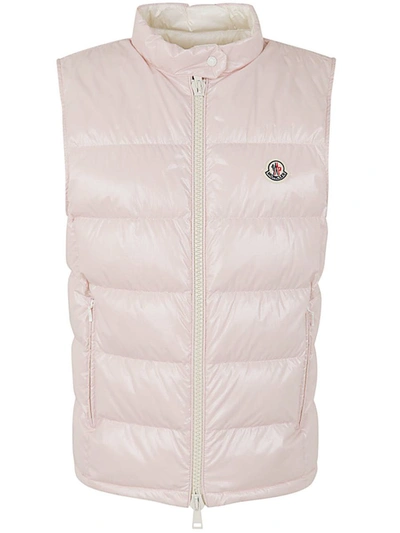 Shop Moncler Alcibia Jacket Clothing In Pink & Purple