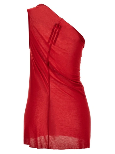 Shop Rick Owens 'athena T' Top In Red