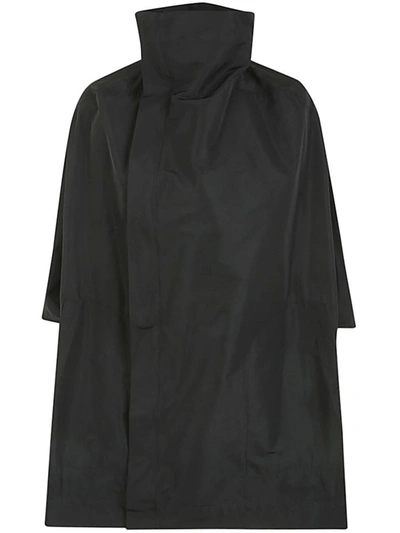 Shop Rick Owens Sailbiker Coat Clothing In Black