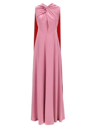 Shop Roksanda 'amanita' Dress In Pink