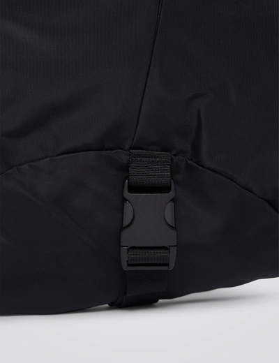 Shop Norse Projects Nylon Twill Tri-point Bag (recycled) In Black