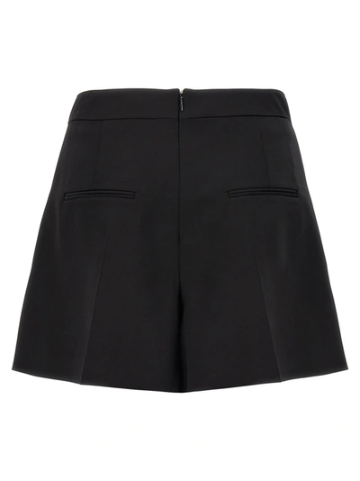 Shop Balmain Contrast Buttons Shorts Bermuda, Short Black