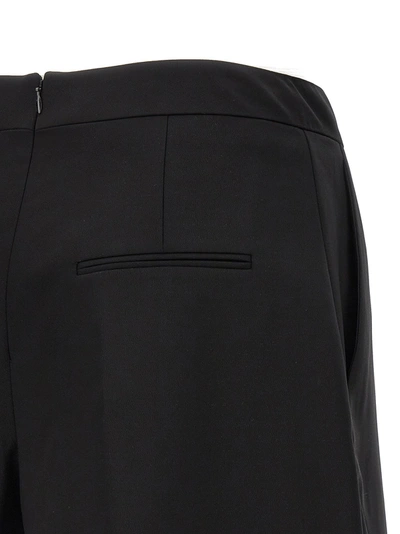 Shop Balmain Contrast Buttons Shorts Bermuda, Short Black