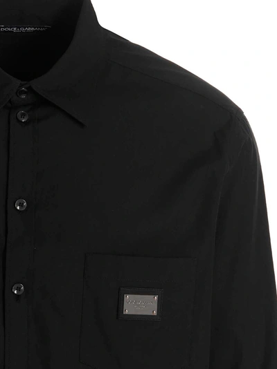 Shop Dolce & Gabbana Dg Essential Shirt, Blouse Black