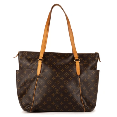 Pre-owned Louis Vuitton Totally Mm In Brown