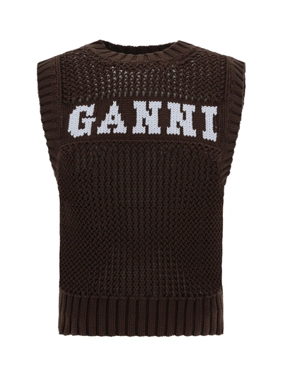 Shop Ganni Gilet