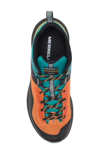 Shop Merrell Mqm 3 Trail Running Shoe In Teal/ Orange Multi