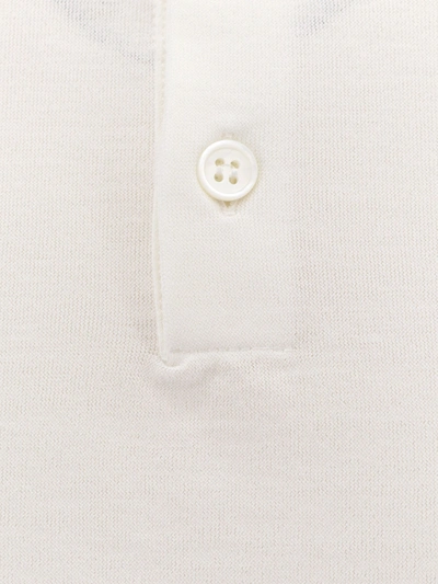 Shop Zanone Organic Cotton Basic Polo Shirt