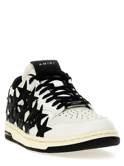 Shop Amiri Stars Low Sneakers Black