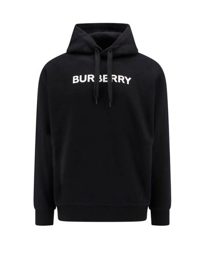 Shop Burberry Organic Cotton Sweatshirt With Frontal Logo