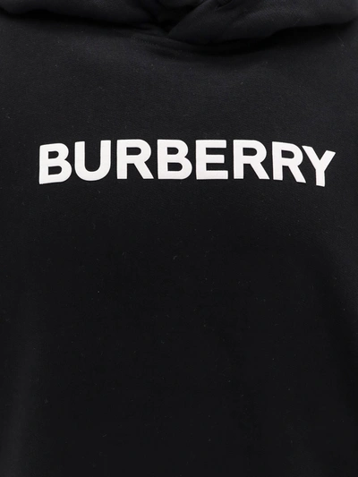 Shop Burberry Organic Cotton Sweatshirt With Frontal Logo