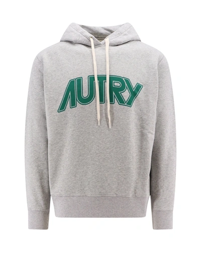 Shop Autry Cotton Sweatshirt With Frontal Logo