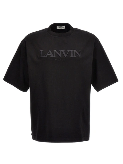 Shop Lanvin Paris T-shirt In Black