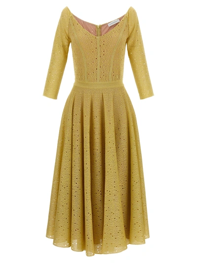 Shop Antonino Valenti Liubov Dresses In Yellow