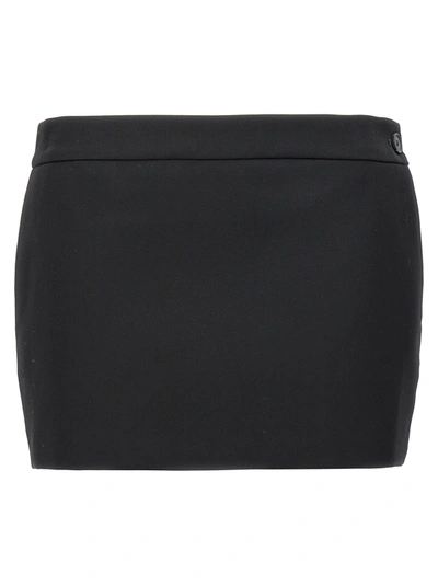 Shop Wardrobe Nyc Mini Skirt Skirts In Black
