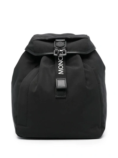 Shop Moncler Trick Backpack Bags In Black