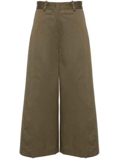 Shop Semicouture Holly Trouser Clothing In Green