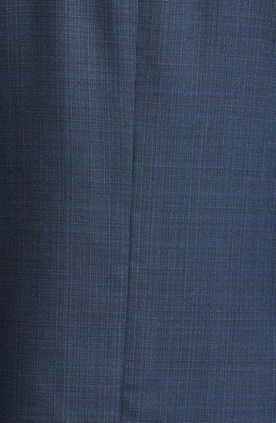 Shop Canali Kei Super 130s Wool Sport Coat In Blue