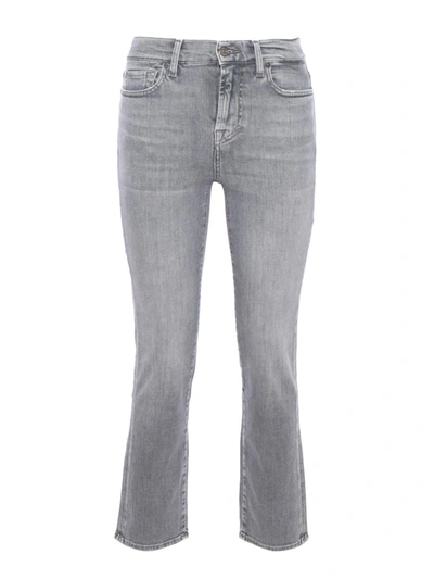 Shop 7 For All Mankind Jeans In Gray